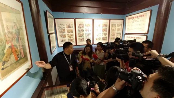 Art gallery featuring Water Margin culture opens