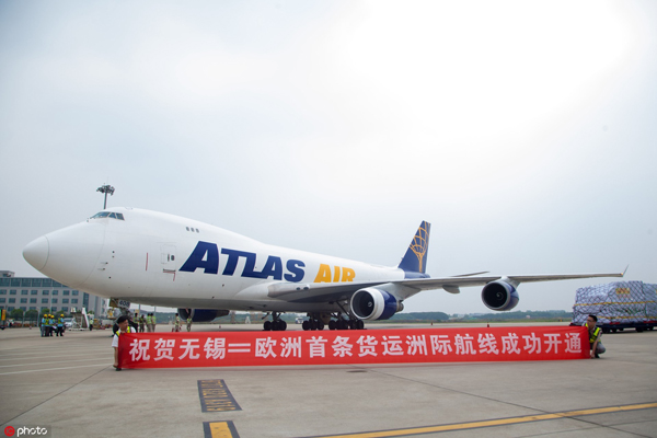 Wuxi airport adds flight to Germany