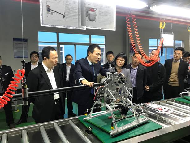 Hanhe Aviation's automatic production line succeeds with 1st unmanned helicopter