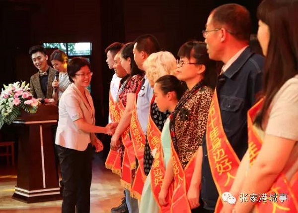 Moral models awarded in Zhangjiagang