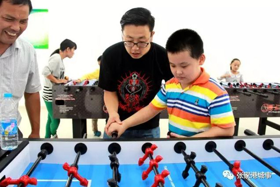 Teenagers to become big figures in world of table football