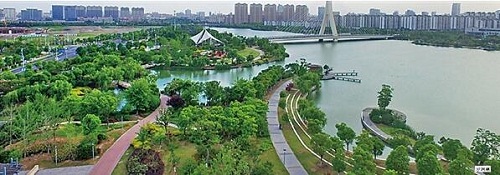 Zhangjiagang achieves 'National Ecological Garden City' status