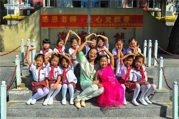 Teacher's Day celebrated in Jilin