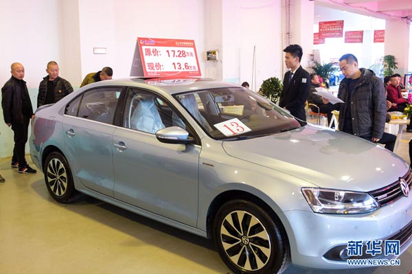 Car sales bring delight in NE China