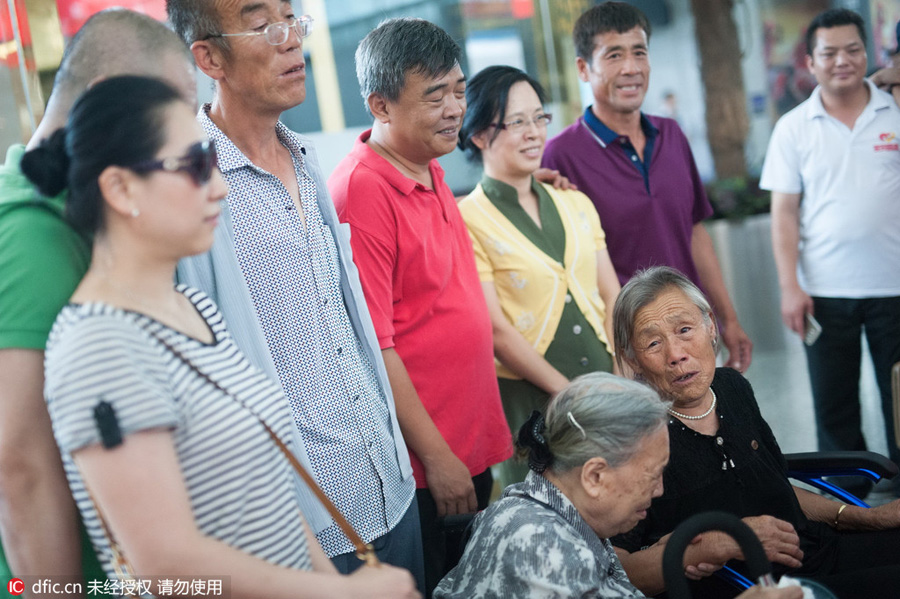 Tears of joy as woman abducted 73 years ago meets her sister