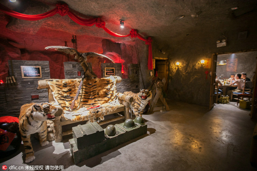 Restaurant of 'bandits' opens in Jilin