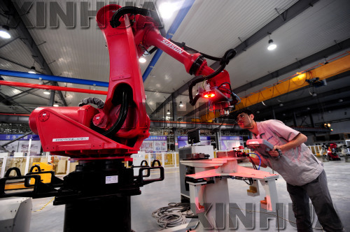 Shenyang company comes up with intelligent robot