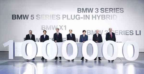 BMW sees its millionth car roll off the assembly line