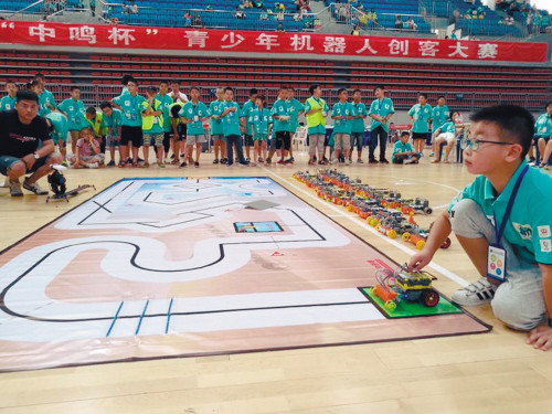 Robot contest held in Shenyang