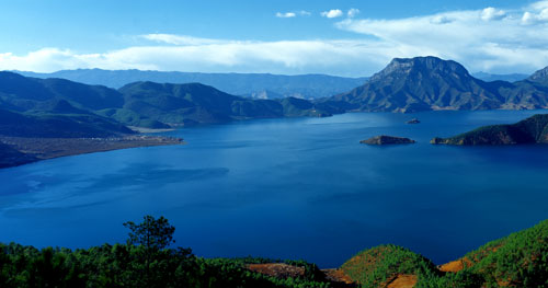 Water quality of Lugu Lake keeps First Class for four years