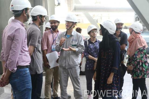 Students, teachers visit Port Qasim power plant in Pakistan
