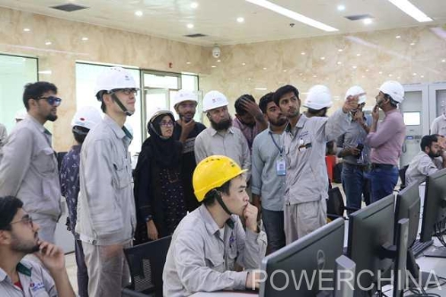 Students, teachers visit Port Qasim power plant in Pakistan