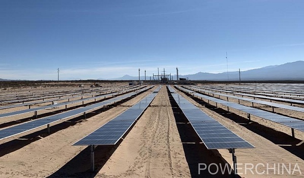 Argentina PV power station built by POWERCHINA in operation