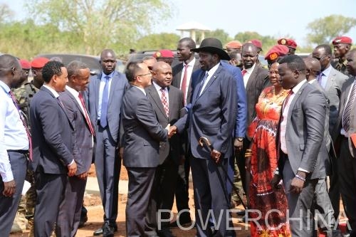 Juba power distribution project in South Sudan powers on