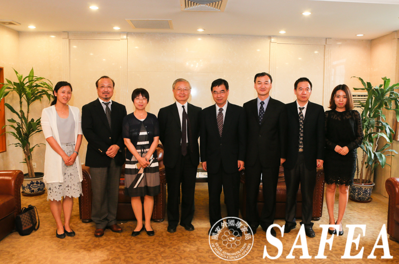 Sun Zhaohua meets with delegation from Japan Science and Technology Agency