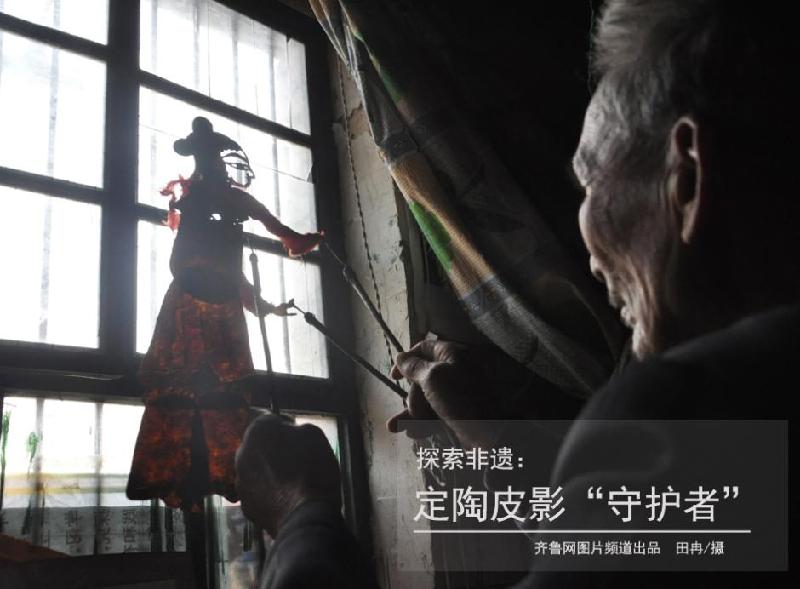 Old man holds dear traditional folk art for 70 years