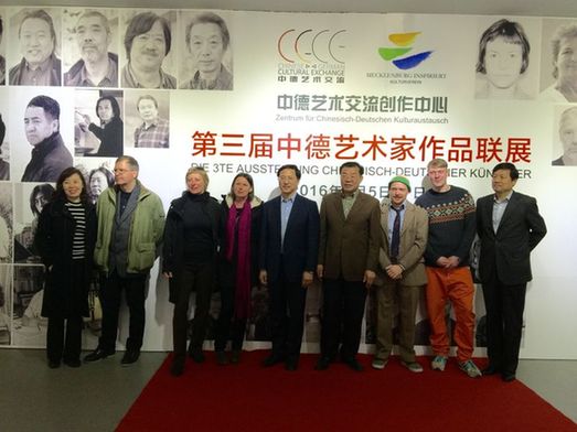 Sino-German art exhibition opens in Qingdao