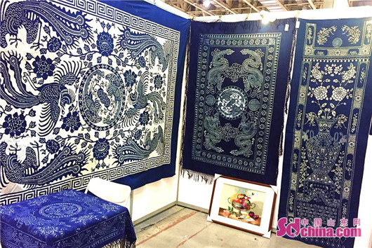 Folk arts and crafts expo held in Yantai
