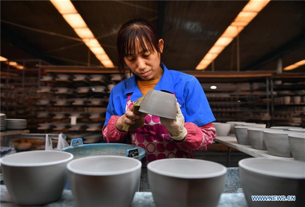 In pics: Shell porcelain production in China's Shandong