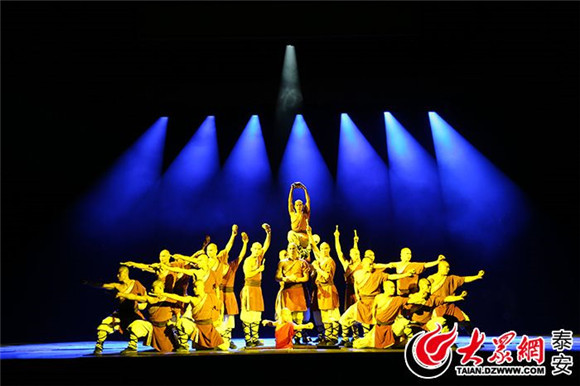 Large-scale kung fu stage play to hit Tai'an