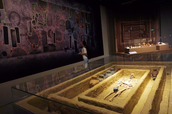 Jiaojia relics displayed at National Museum
