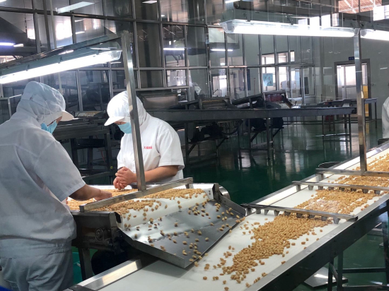 Yantai company leads way in peanuts processing