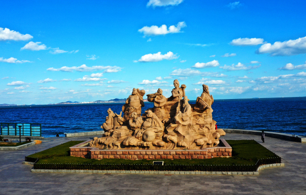 Picture-perfect winter scenes in Penglai