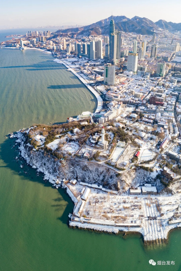 In pics: Yantai Mountain after snowfall