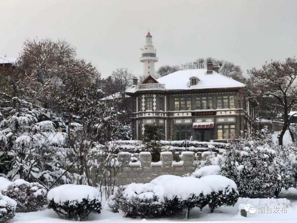 In pics: Spectacular snow-filled scenery in Yantai