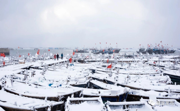In pics: Spectacular snow-filled scenery in Yantai