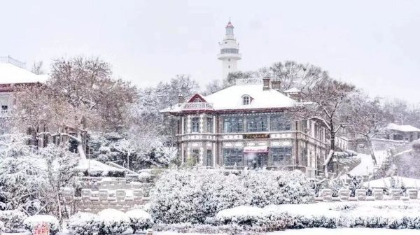 Heavy snow hits Yantai