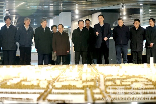 Jiangxi delegation learns about Jiading's development