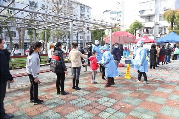 Jiading starts new round of nucleic acid testing