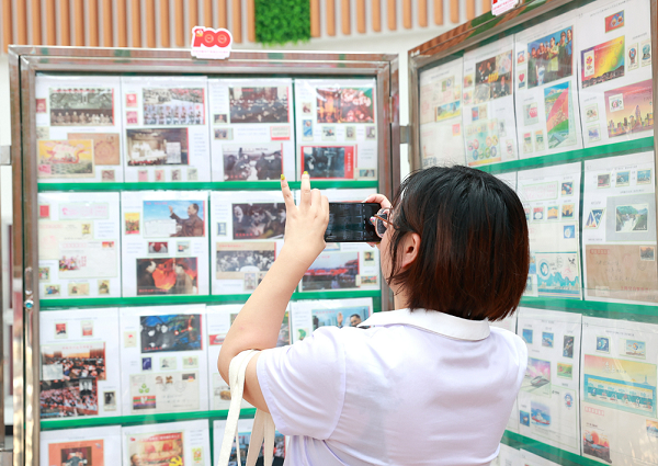 Jiading hosts stamp exhibition showcasing CPC history