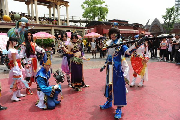Shanghai Happy Valley to celebrate Children's Day and Dragon Boat festival
