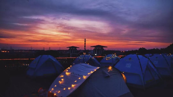 The ultimate camping site in Shanghai