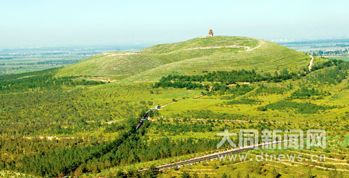 Datong shows its green side