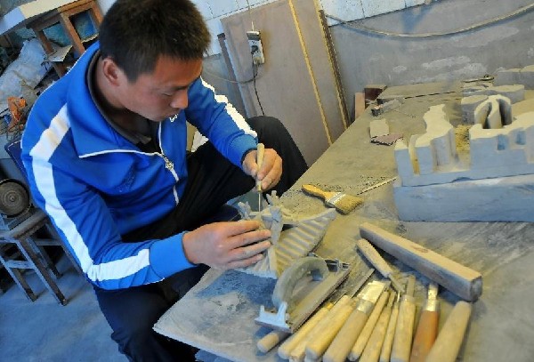 Qingxu Brick Carving, an intangible cultural heritage