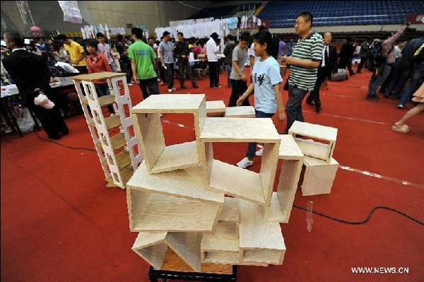 2013 creativity fair opens in Taiyuan University of Technology