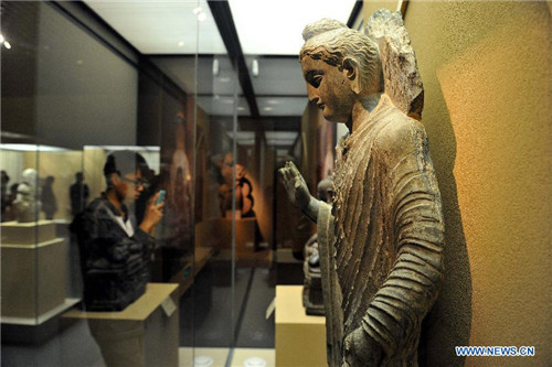 Indian cultural masterworks displayed in Shanxi