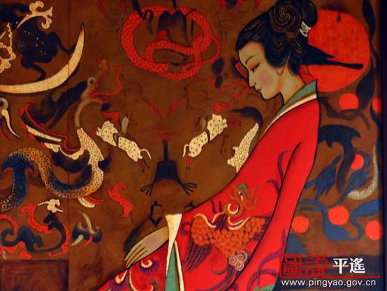 Lacquer paintings add luster to Pingyao Arts Association