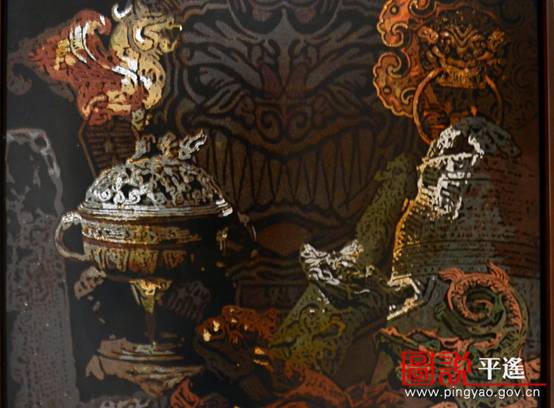 Lacquer paintings add luster to Pingyao Arts Association