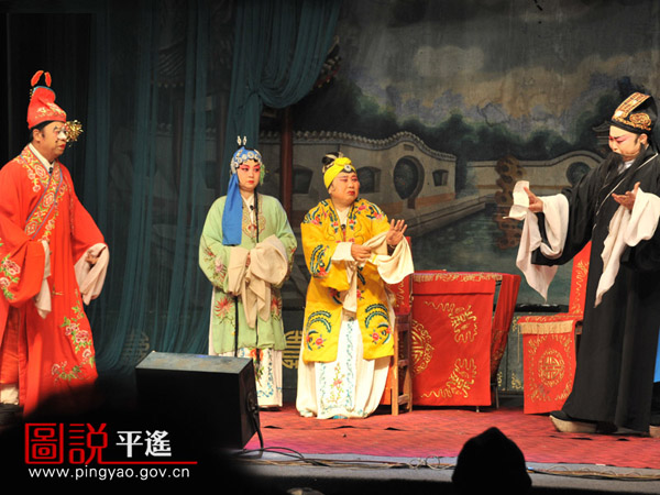 Traditional opera for Pingyao Spring Festival