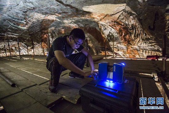 3D laser scanning facilitates Yungang Grottoes' restoration