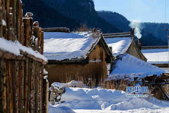 Snow country in Shanxi -- a fairy tale of ice and snow