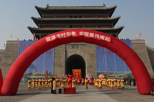 Eight years sees renovation of Datong Ancient City Wall