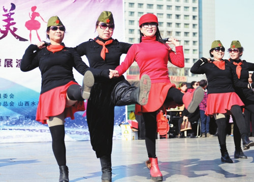 Square dancing celebrates International Women’s Day