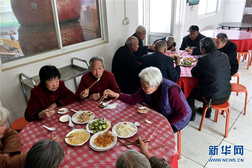 Elderly cared for in Shanxi