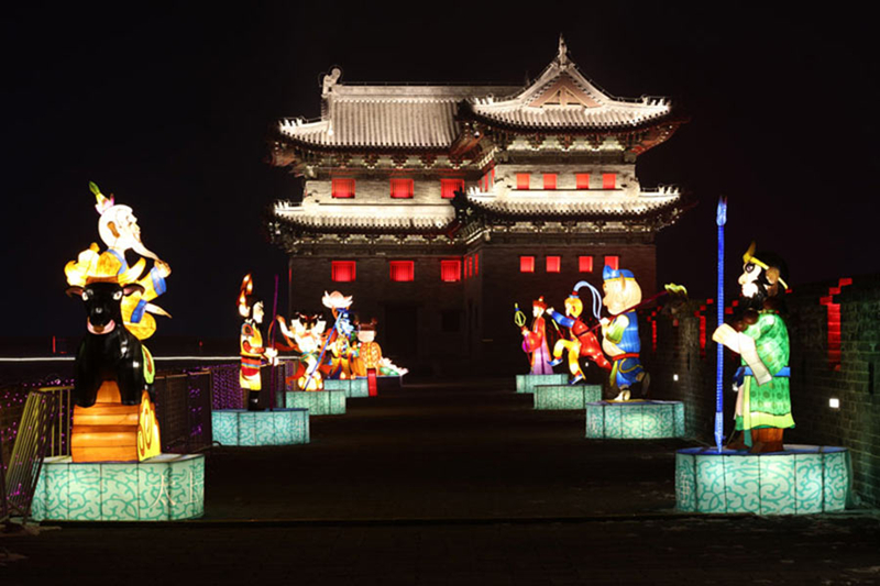 Lantern worth millions light up Shanxi county