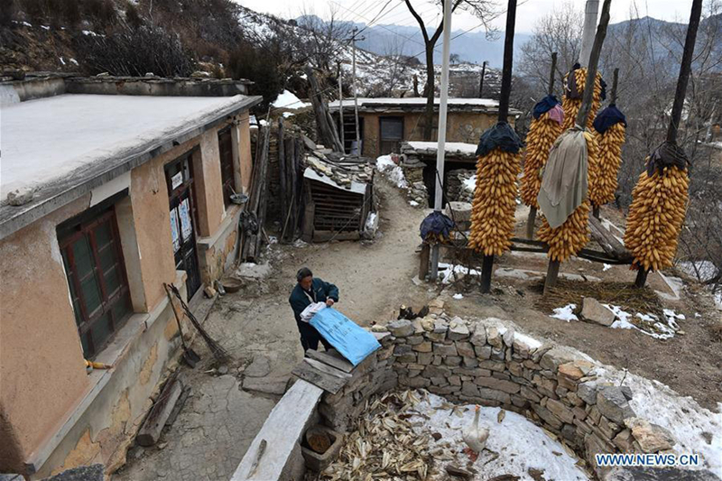 60-year-old postman working in mountainous area for 30 years